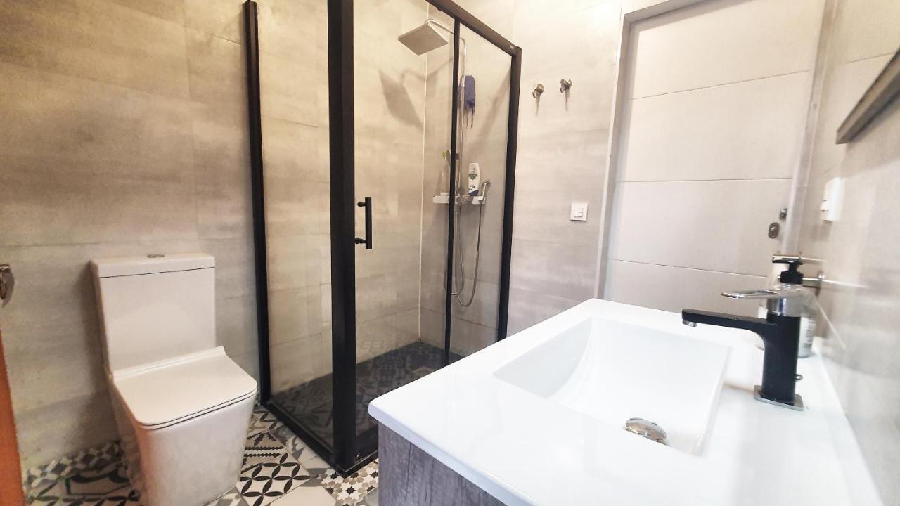 Habitación triple en caserío a 8km de Bilbao Galdácano Exterior foto