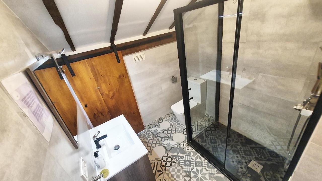 Habitación triple en caserío a 8km de Bilbao Galdácano Exterior foto