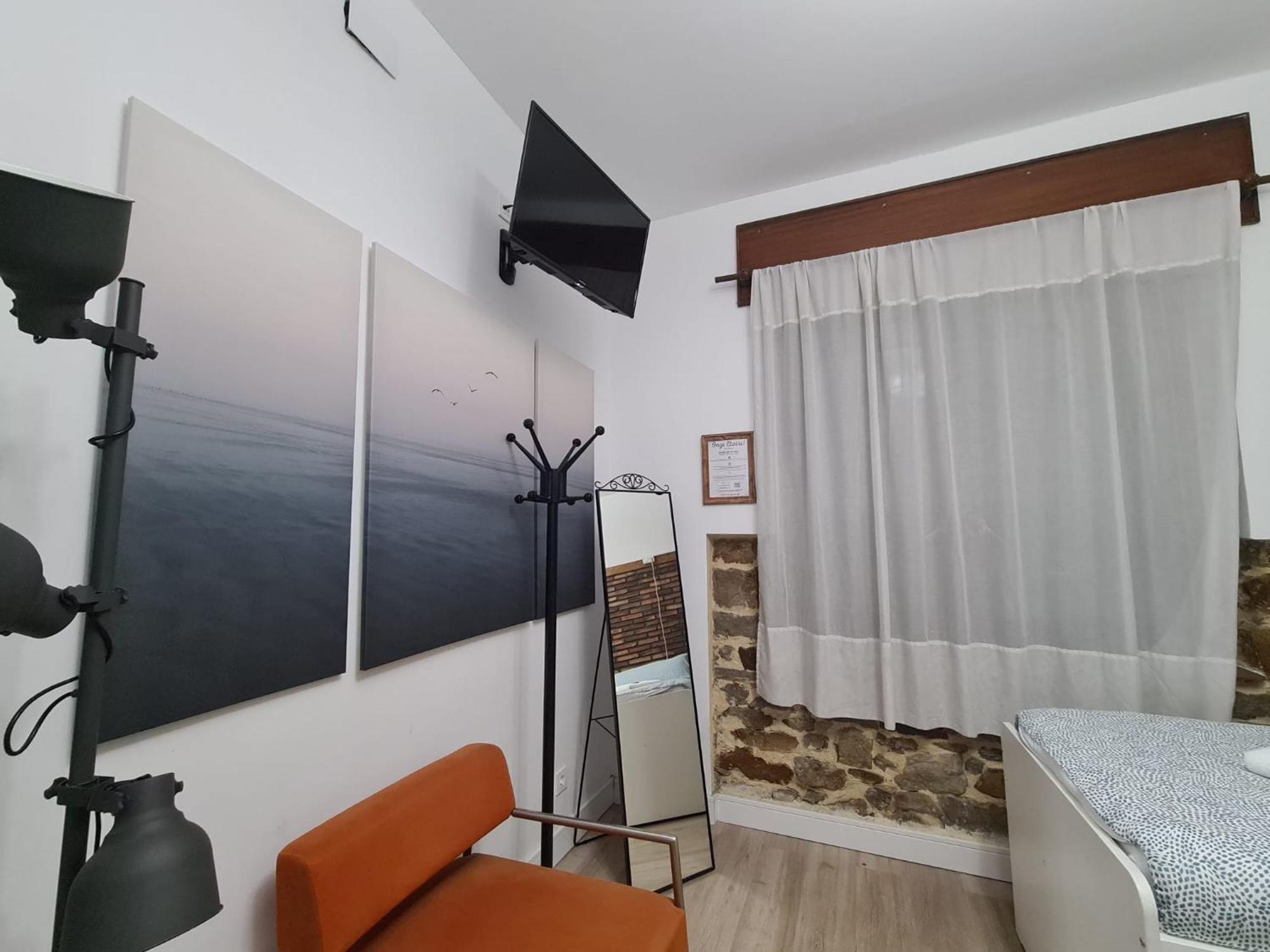 Habitación triple en caserío a 8km de Bilbao Galdácano Exterior foto